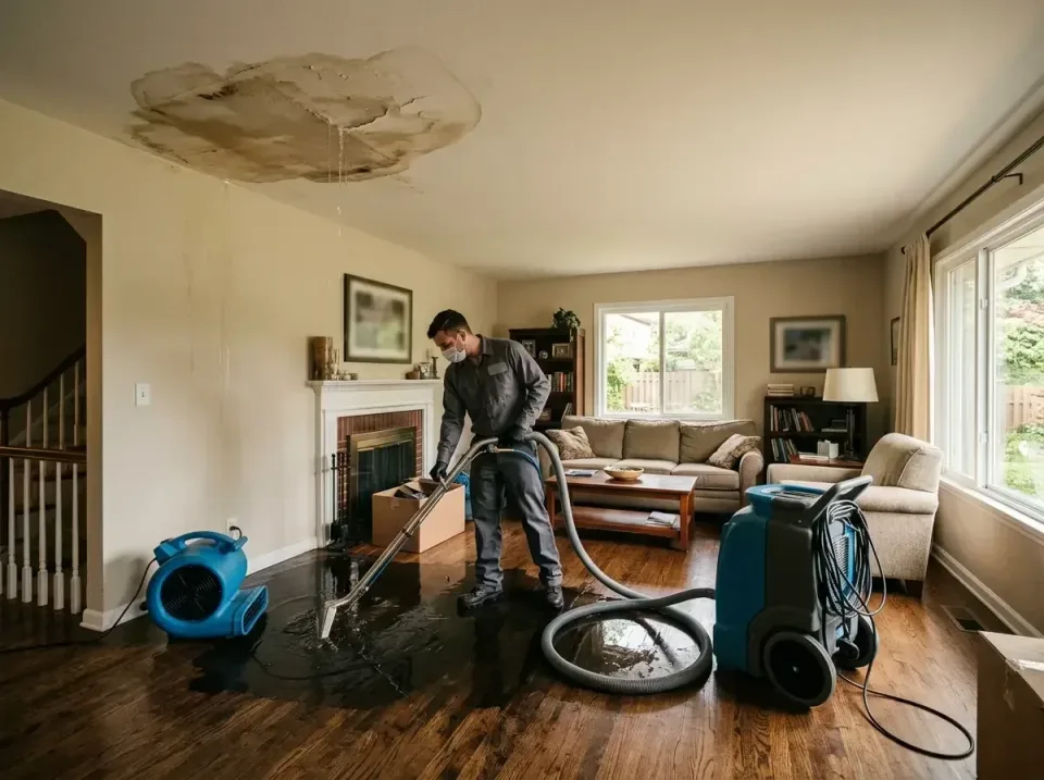 attic-pipe-burst-ceiling-drip-008 — frequently asked questions, Water Damage Restoration & Carpet Care in Austell, GA